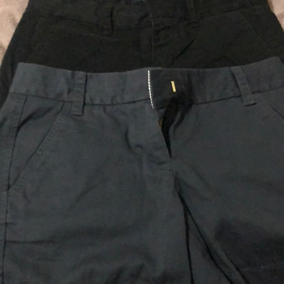 2 Women’s shorts.J Crew Chino n American Eagle.